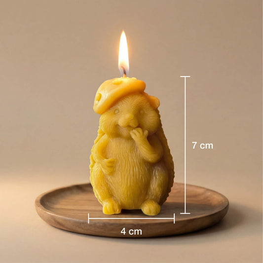 Ežiuko su grybuku žvakės matmenys