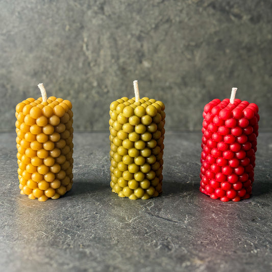 Burbuliukų žvakių rinkinys „Lietuvos trispalvė“