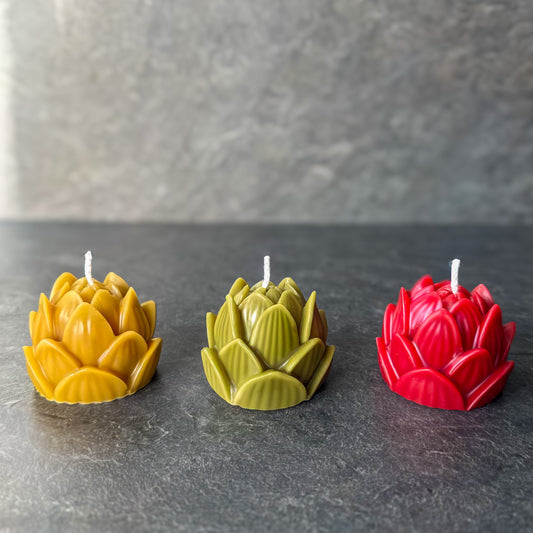 Lotoso žvakių rinkinys „Lietuvos trispalvė“