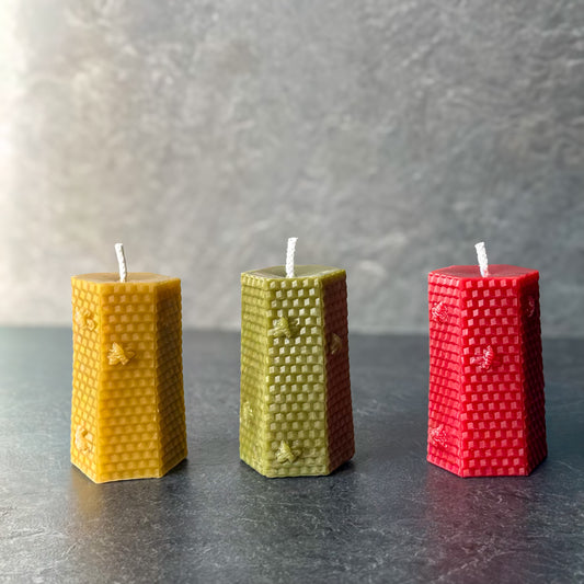 Avilio bokšto žvakių rinkinys „Lietuvos trispalvė“