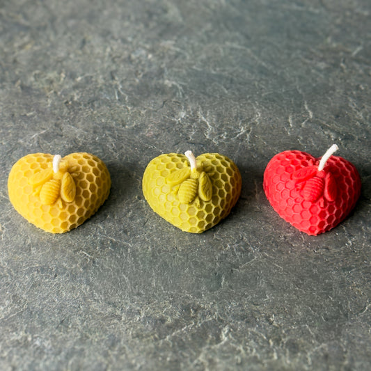 Bitutės meilės žvakių rinkinys „Lietuvos trispalvė“