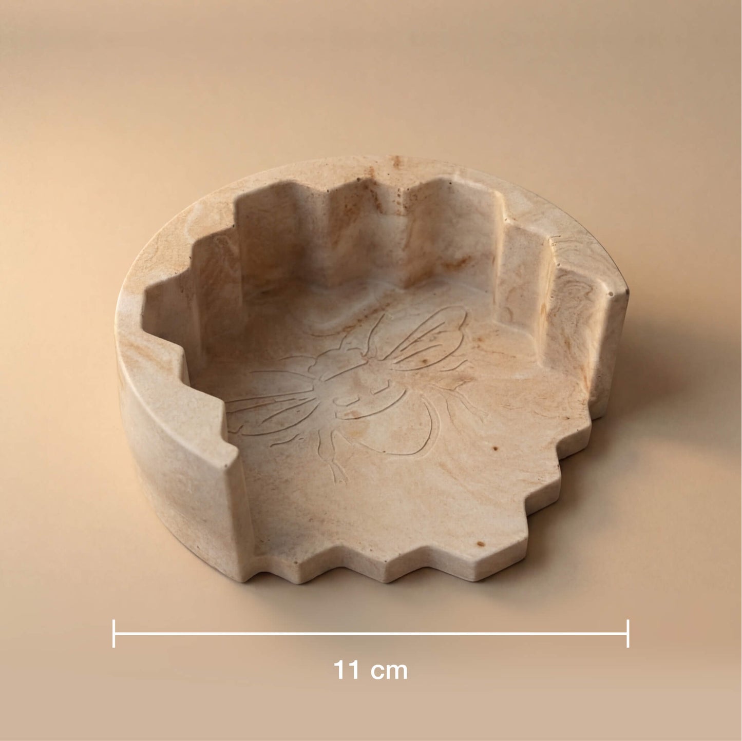 11 cm skersmens padėklo su bite matmenys.